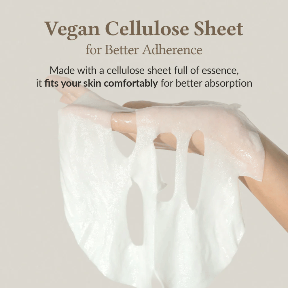 Dr. Althea 345 Relief Cream Mask vegan cellulose Sheet mask with essence for better absorption and skin comfort