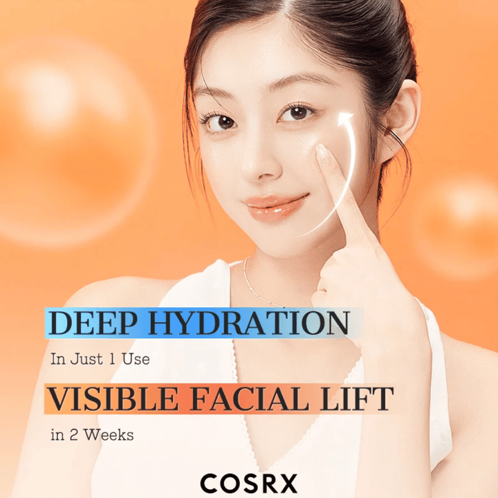 COSRX 5 PDRN Hyaluronic Acid Hydrogel Mask for deep hydration, visible firming, and improved skin elasticity
