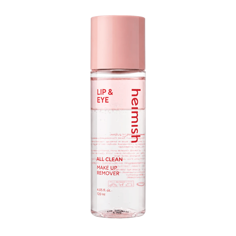 heimish All Clean Makeup Remover 120 ml makeup remover for eyes and lips product image against a white background