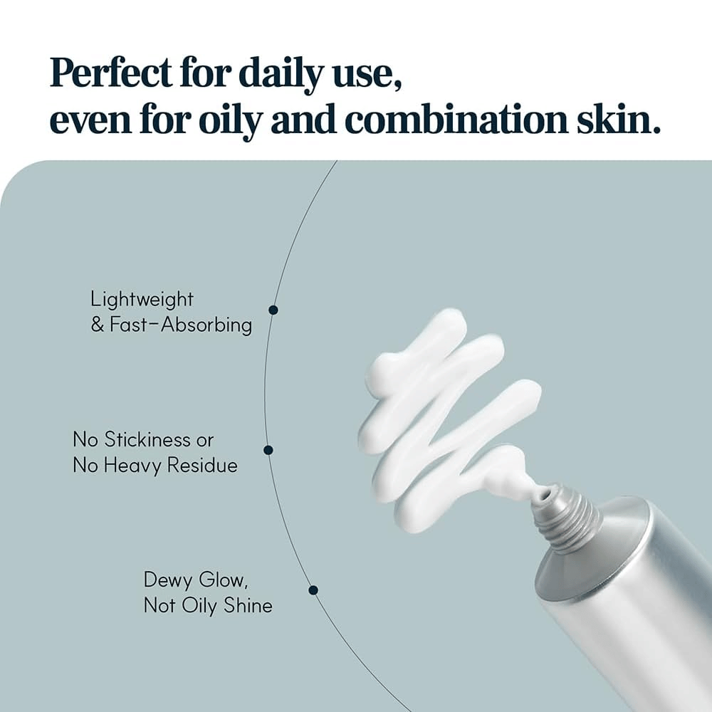S.NATURE Aqua Squalane Moisturizing Cream with a light and fast-absorbing formula that provides long-lasting hydration without stickiness.