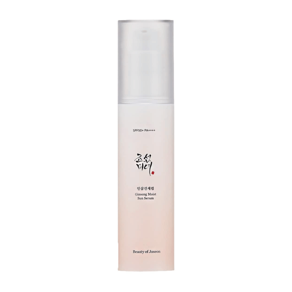 Korean skincare benefits meet SPF 50+ PA++++ in Beauty of Joseon Ginseng Moist Sun Serum.