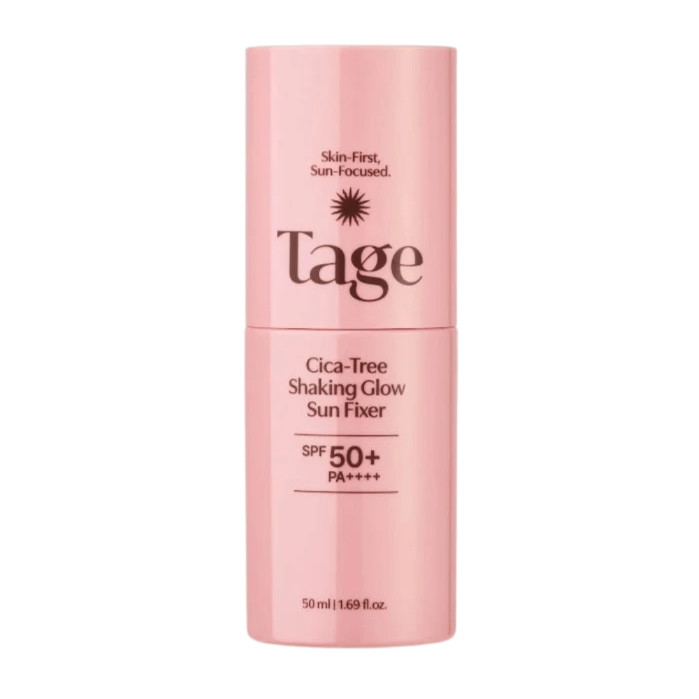 TAGE Cica-Tree Shaking Glow Sun Fixer SPF50+ PA++++ 50 ml – Korean sunscreen