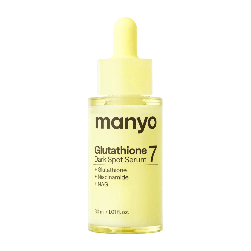 Ma:nyo Glutathione 7 Dark Spot Serum radiance-boosting serum with glutathione, niacinamide, and NAG for a more even skin tone