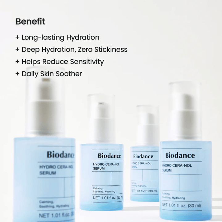 Long-lasting hydration.
Deep hydration without a sticky feeling.
Helps reduce sensitivity.
Perfect for daily use.