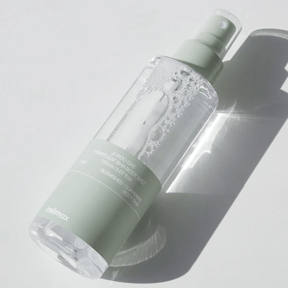 celimax Ji Woo Gae Heartleaf BHA Body Mist 150 ml with BHA and heartleaf