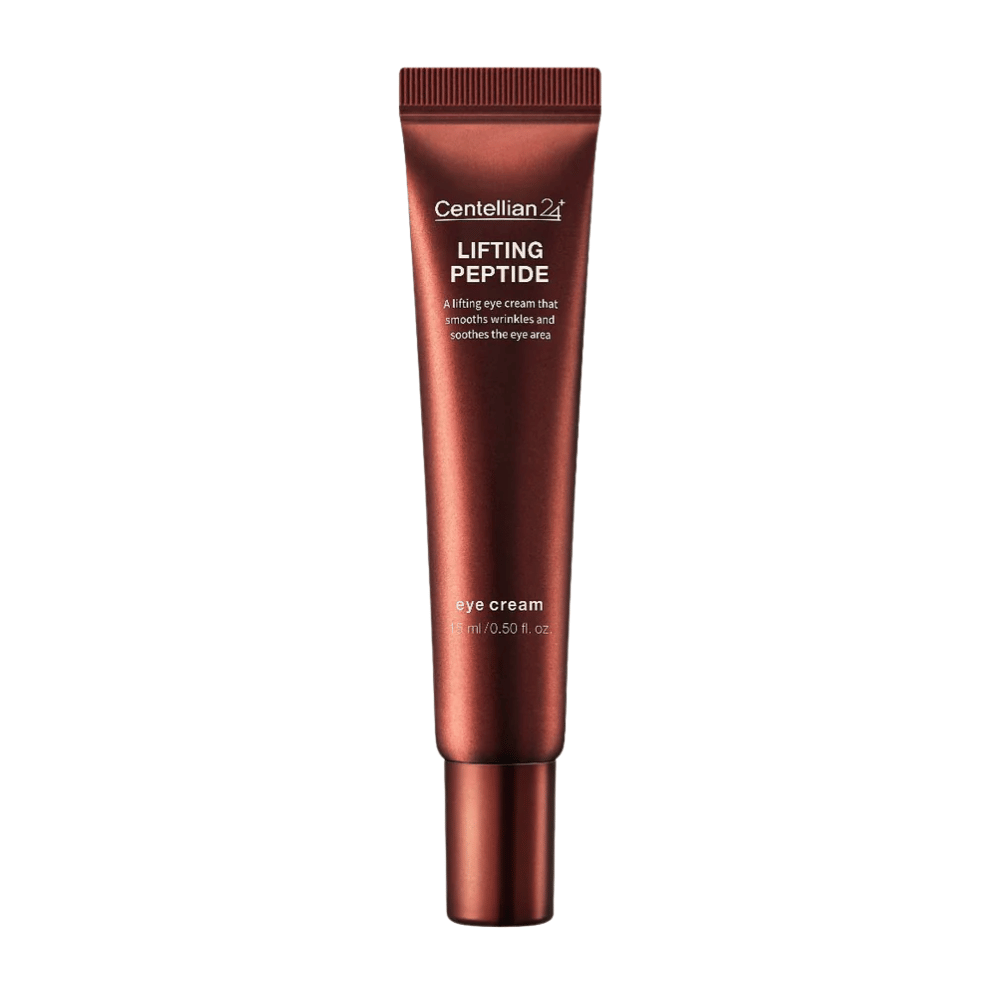 Centellian24 Lifting Peptide Eye Cream Eye cream – Korean anti-age Eye cream with peptides that help strengthen the skin barrier, hydrate the skin, and reduce visible signs of fatigue around the eyes.