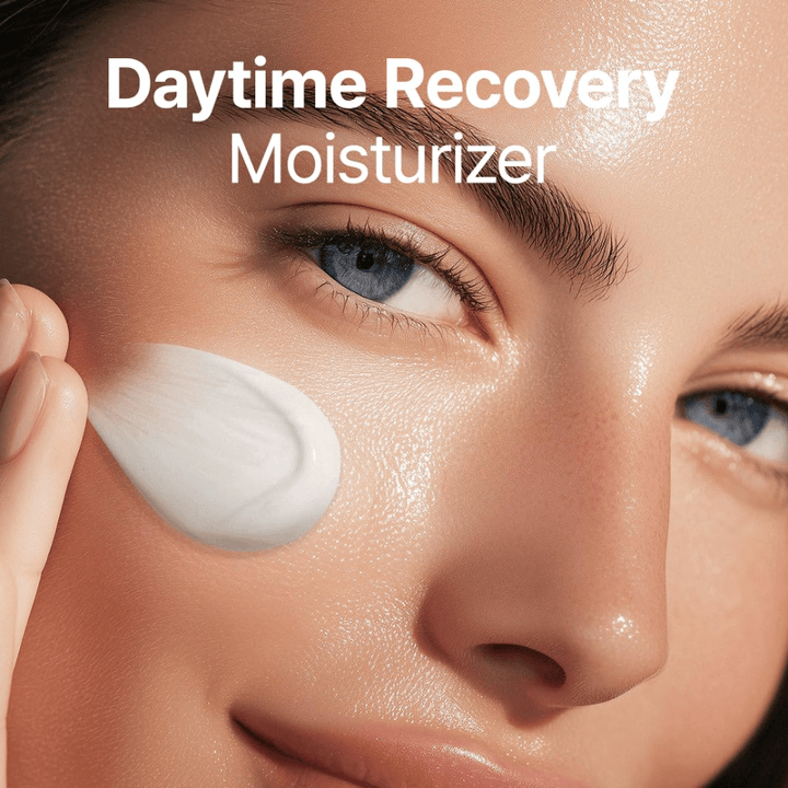 Purito Luminous Ceramide Moisturizer application – ceramide cream that helps deeply hydrate the skin, soothe dry skin, and improve skin elasticity.