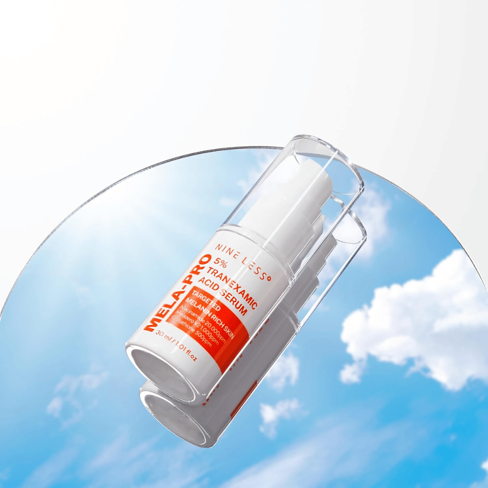 NINE LESS MELA-PRO 5% Tranexamic Acid Serum 30 ml with pump, serum for pigmentation and dark spots.