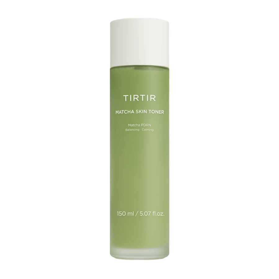 TIRTIR Matcha Skin Toner 150 ml that soothes sensitive skin, moisturizes effectively, and improves the skin’s balance and radiance.