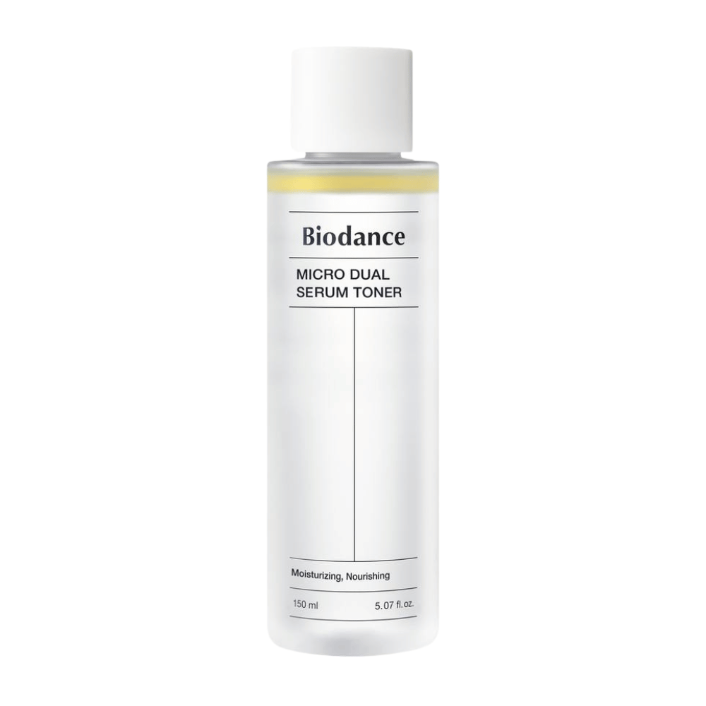Biodance Micro Dual Serum Toner 150 ml – moisturizing and nourishing Korean toner with serum in two phases for a strengthened skin barrier