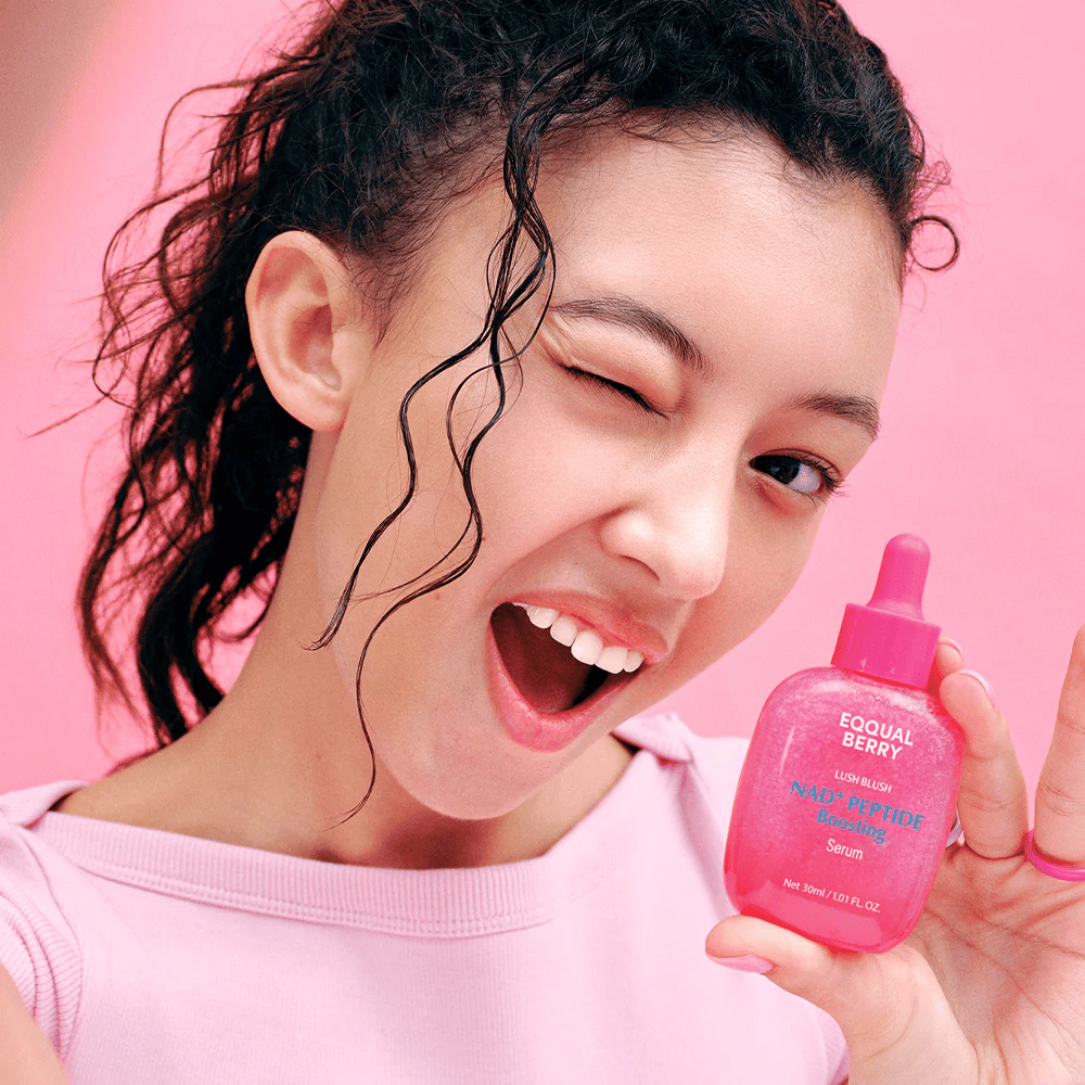 EqualBerry NAD+ Peptide Boosting Serum – radiance-enhancing peptide serum 30 ml that improves skin elasticity and glow