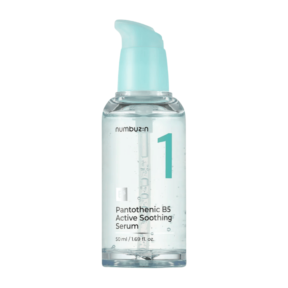 numbuzin No.1 Pantothenic B5 Active Soothing Serum 50 ml – Korean B5 serum with panthenol and niacinamide for balanced and clear skin
