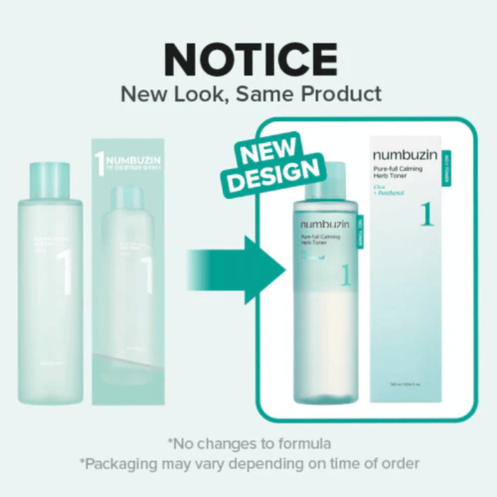 No.1 Pure-Full Calming Herb Toner 300ml