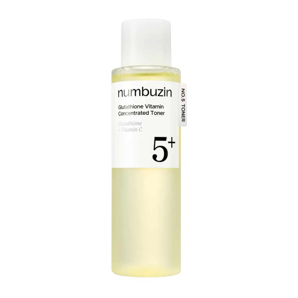 Numbuzin No.5+ Glutathione Vitamin Boosting Essential Toner for a more even skin tone and increased radiance