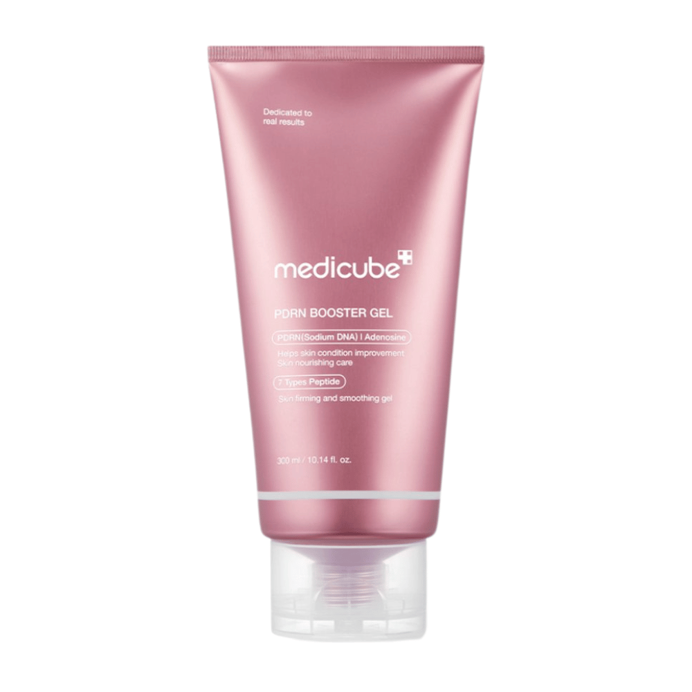 Medicube PDRN Booster Gel is a powerful skincare gel enriched with PDRN and seven peptide types to enhance skin elasticity and texture. The gel promotes skin recovery and provides intense nourishment for a softer and firmer complexion. Perfect for daily use!