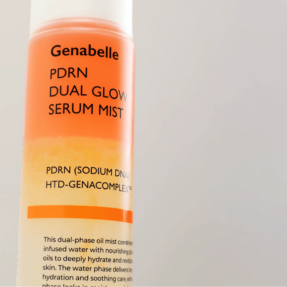 Genabelle PDRN Dual Glow Serum Mist with PDRN and HTD-GENACOMPLEX for hydrated skin
