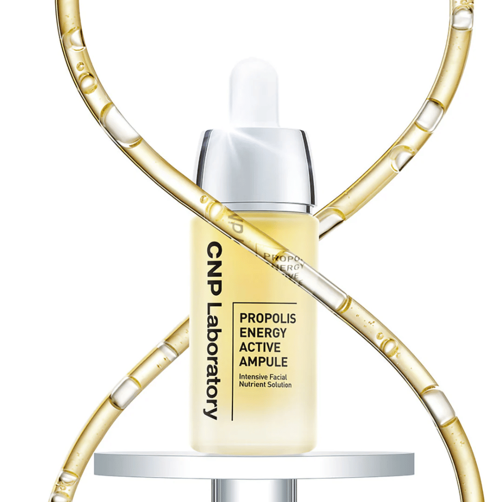 CNP Laboratory Propolis Energy Active Ampoule is a nourishing facial treatment enriched with propolis extract. It moisturizes, strengthens the skin's barrier, and provides a natural glow. Perfect for sensitive skin and daily use for a healthy, radiant complexion.