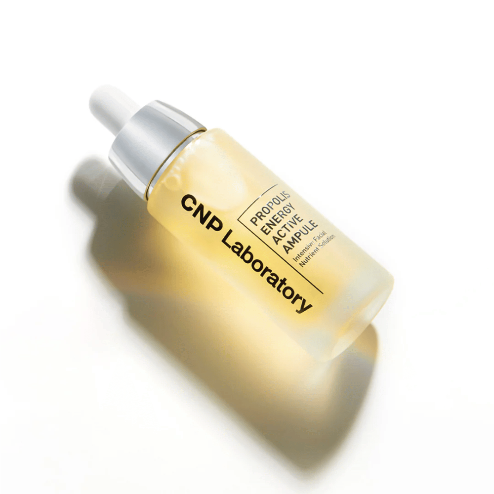 CNP Laboratory Propolis Energy Active Ampoule is a powerful skincare product enriched with propolis extract. It moisturizes, nourishes, and promotes a radiant complexion. Perfect for strengthening the skin barrier and soothing irritated skin. Use daily for best results.