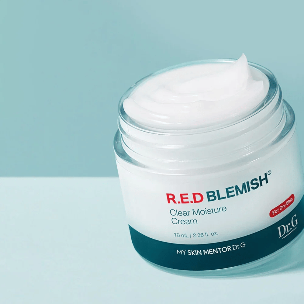 Dr.G R.E.D Blemish Clear Moisture Cream 70 ml – Korean face cream for dry skin.