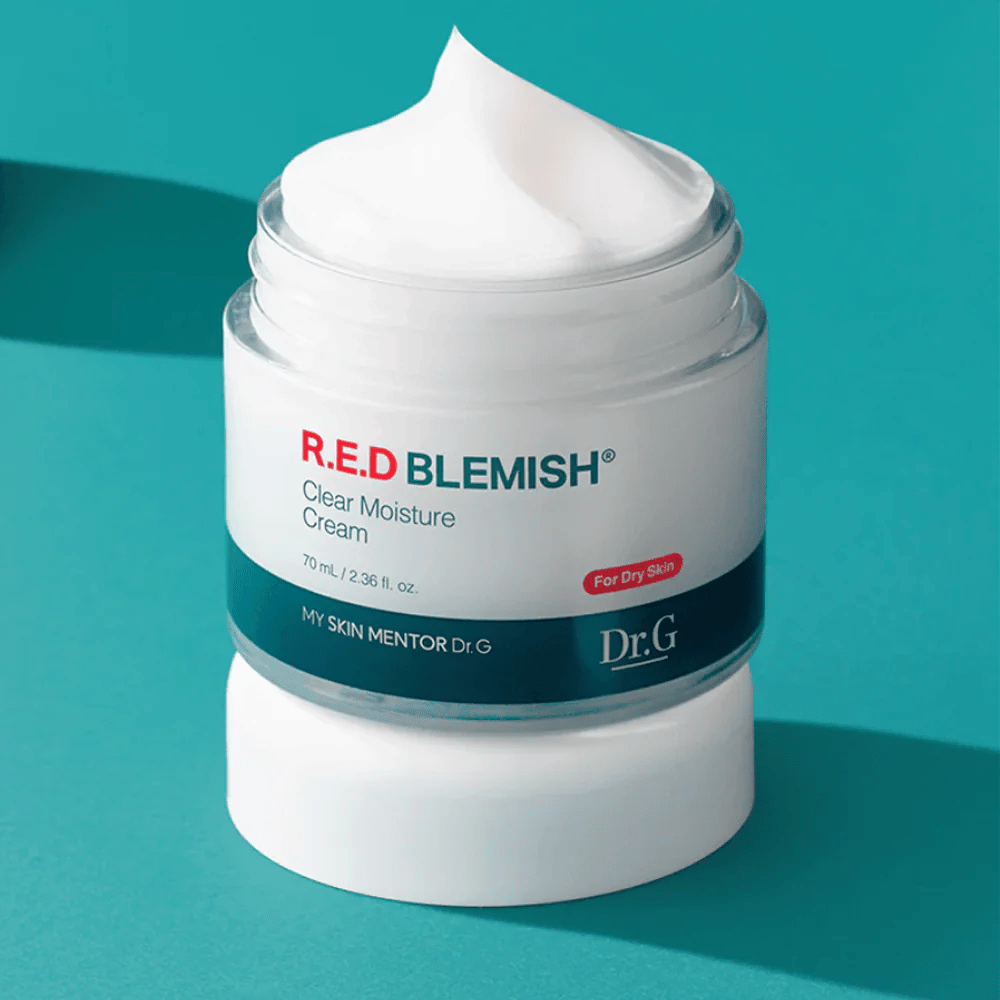 Dr.G R.E.D Blemish Clear Moisture Cream – rich moisturizing cream developed for dry and dehydrated skin.