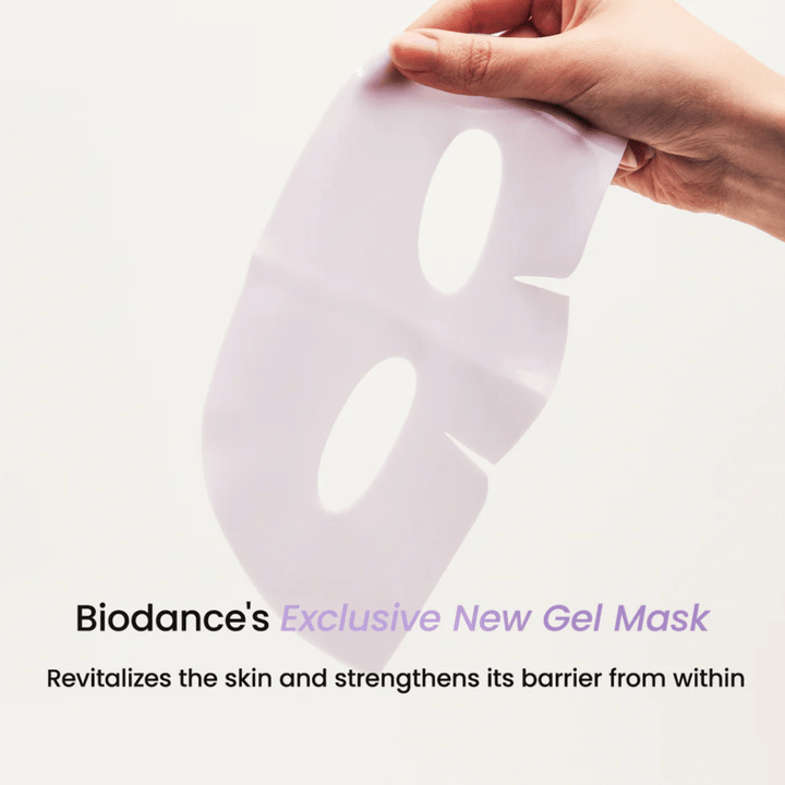 Packaging of Biodance Rejuvenating Caviar PDRN Real Deep Mask focusing on anti-aging, skin renewal and radiance
