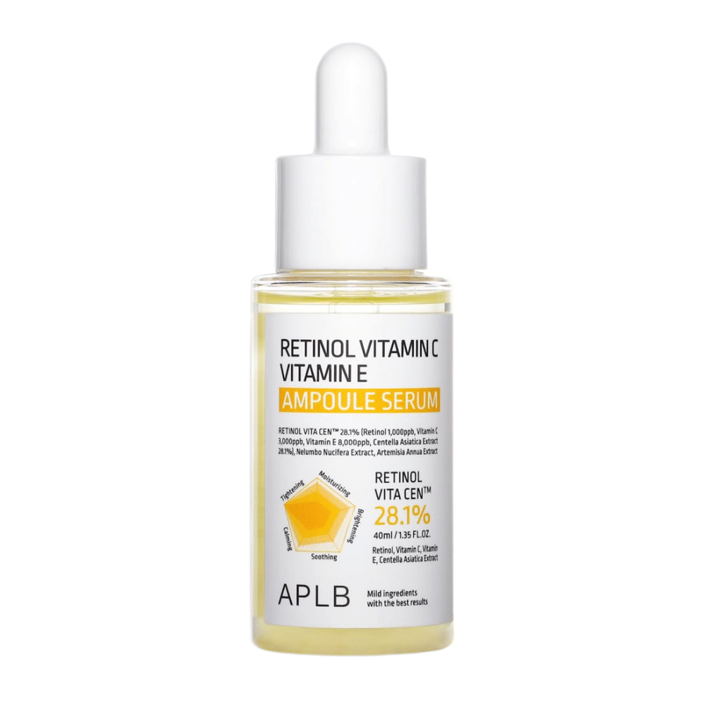 APLB Retinol Vitamin C Vitamin E Ampoule Serum 40 ml product image against a white background