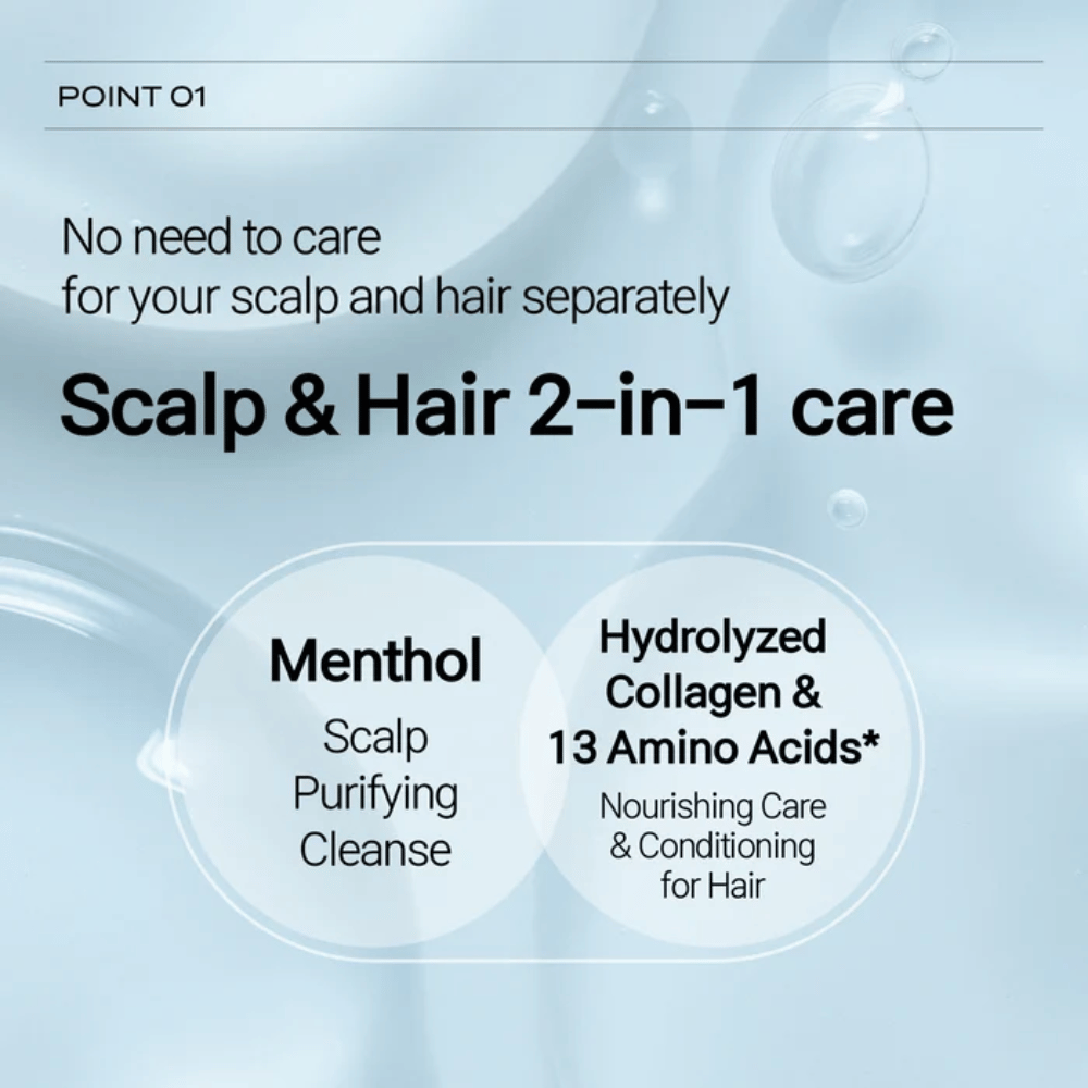 6. KUNDAL Rich Perfume Shampoo – hair and scalp care with menthol, hydrolyzed collagen, and 13 amino acids