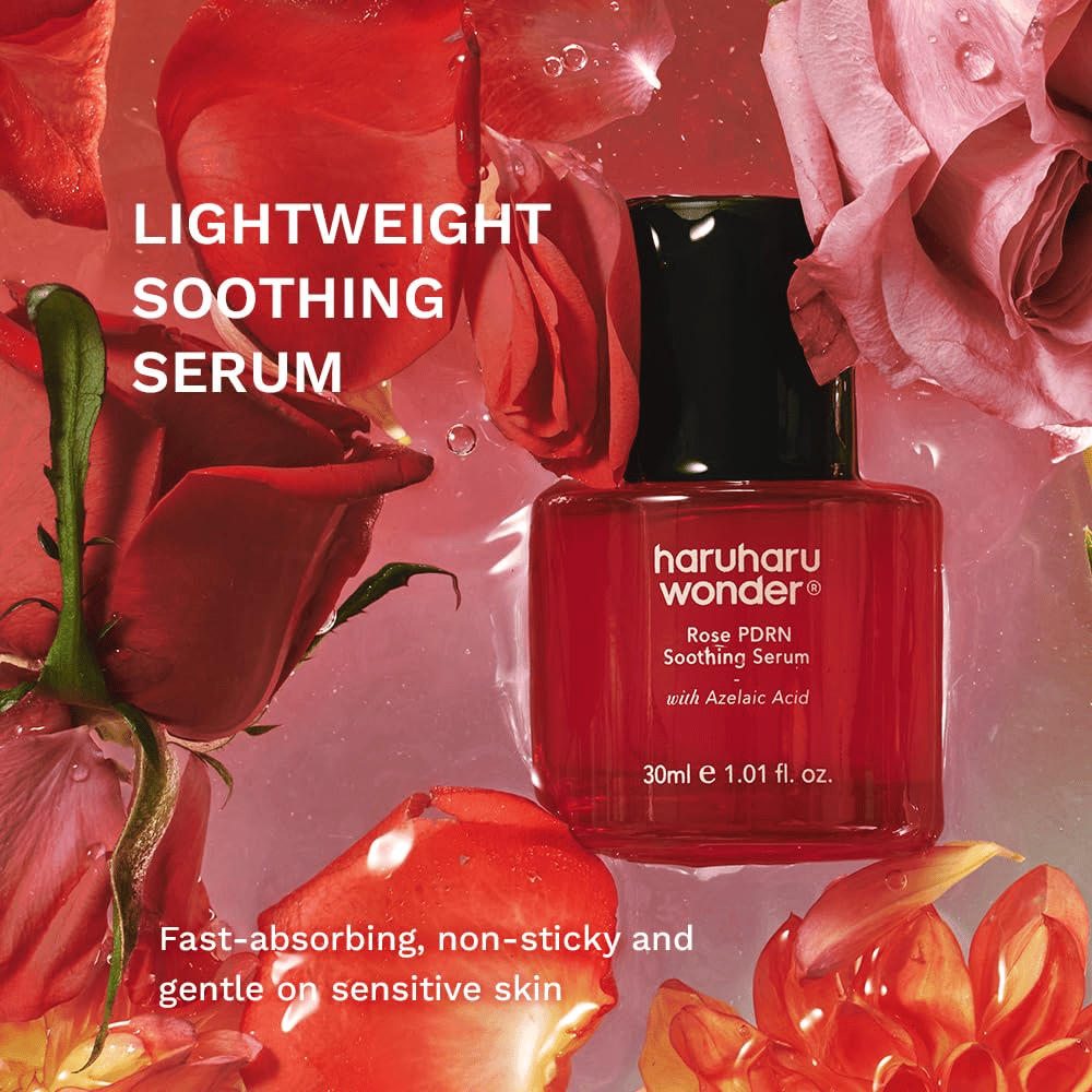Haruharu Wonder Rose PDRN Soothing Serum – lightweight and soothing serum for sensitive skin