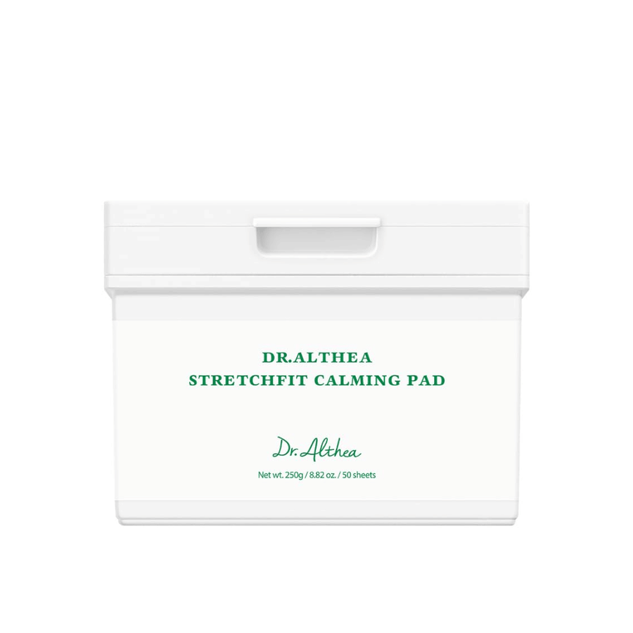 Image – product image (Google Images important)
Dr. Althea Stretchfit Calming Pad facial pads in a jar for soothing skincare, hydration, and improved skin balance.