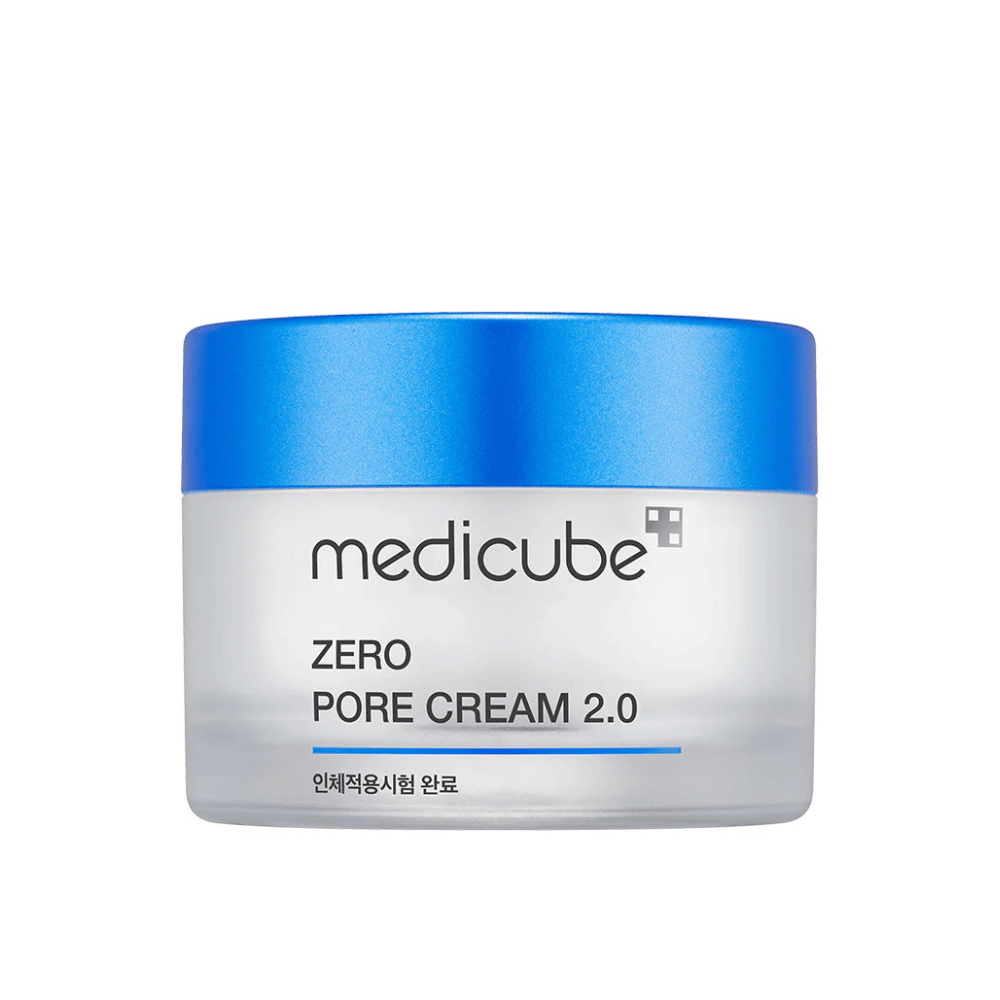 Medicube Zero Pore Cream 2.0 is a pore-reducing face cream specially designed to provide a smoother and more matte skin texture. It helps control sebum production and reduce the visibility of pores, making it ideal for oily and combination skin types.