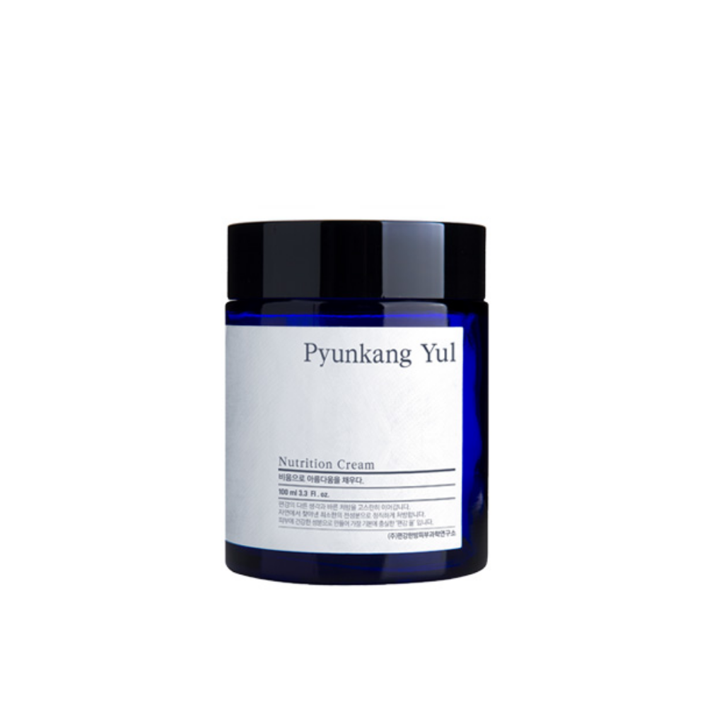 A jar Pyunkang Yul Nutrition Cream 100ml on a white background.